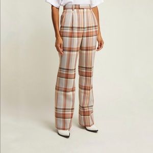 Acne Studios Plaid Trousers